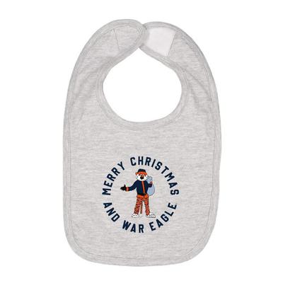 Auburn Aubie Claus War Eagle Infant Premium Jersey Bib