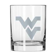  West Virginia Logo Brands 14 Oz Frost Rocks Glass