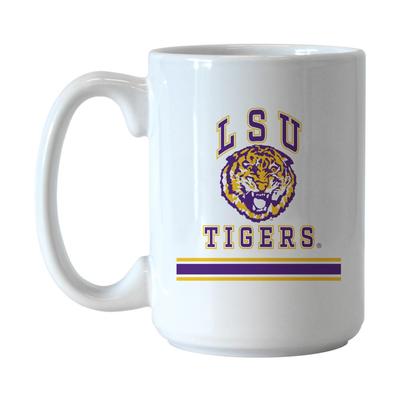 LSU Logo Brands 15 Oz Vault Mug