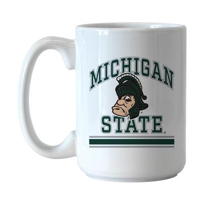 Michigan State Logo Brands 15 Oz Vault Mug