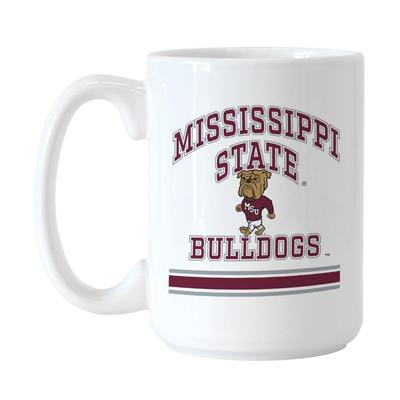 Mississippi State Logo Brands 15 Oz Vault Mug