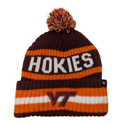 Virginia Tech 47 Brand Bering Cuff Knit Beanie