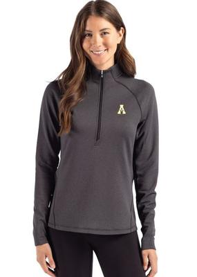 App State Cutter & Buck Peshastin Fleece Half Zip Pullover