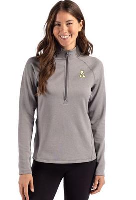 App State Cutter & Buck Peshastin Fleece Half Zip Pullover