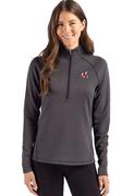  Georgia Cutter & Buck Peshastin Fleece Half Zip Pullover