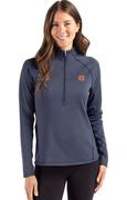  Auburn Cutter & Buck Peshastin Fleece Half Zip Pullover