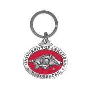  Arkansas Heritage Pewter Keychain