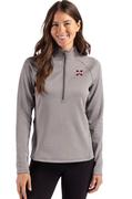  Mississippi State Cutter & Buck Women's Peshastin Fleece Half Zip Pullover