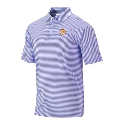 LSU Columbia Golf Vault Omni-Wick Club Invite Polo