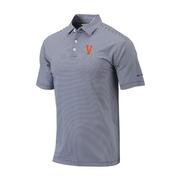  Virginia Columbia Golf Vault Omni- Wick Club Invite Polo