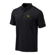  App State Columbia Golf Vault Omni- Wick Drive Polo