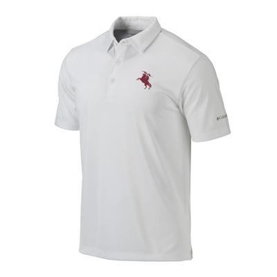 Florida State Columbia Golf Unconquered Omni-Wick Drive Polo WHITE