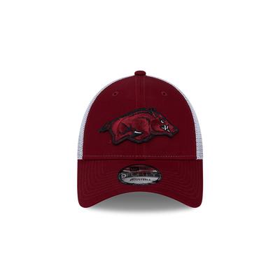 Arkansas New Era 9Forty Snapback Mesh Trucker