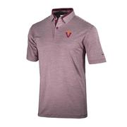  Virginia Tech Columbia Golf Vault Omni- Wick Golden Hills Polo