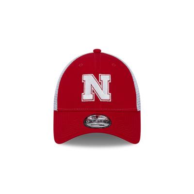 Nebraska New Era 9Forty Snapback Mesh Trucker