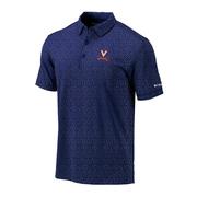  Virginia Columbia Golf Omni- Wick Slicer Polo