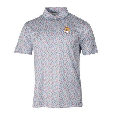 LSU Columbia Golf Vault Omni-Wick The Prodigy Polo