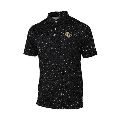 UCF Columbia Golf Vault Omni-Wick Windy Path Polo