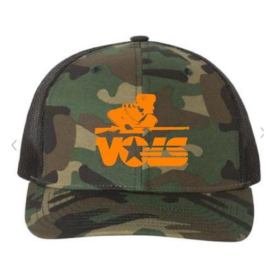 Tennessee Vault Rifleman Vols Star Camo Trucker Cap