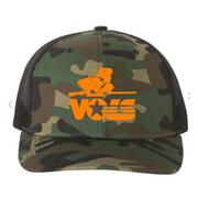  Tennessee Vault Rifleman Vols Star Camo Trucker Cap