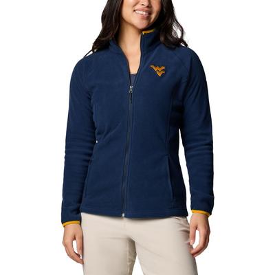 West Virginia Columbia Collegiate Give Go III Fleece Jacket