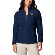  West Virginia Columbia Collegiate Give Go Iii Fleece Jacket