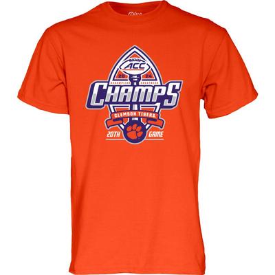 Clemson ACC 2024 Football Champs Locker Room Tee