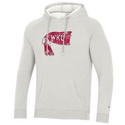  Western Kentucky Champion Vault Towel Triumph Fleece Raglan Hoodie