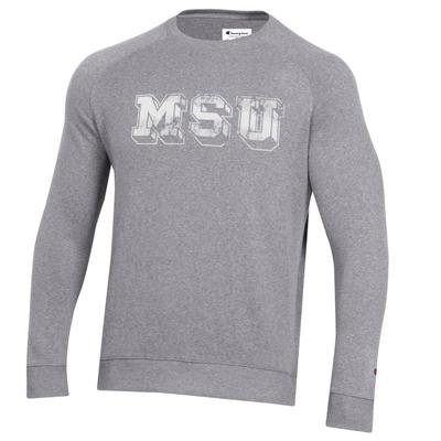 Michigan State Champion Vault Triumph Fleece Raglan Crew