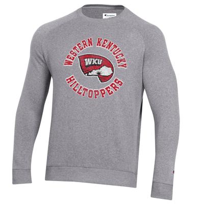 Western Kentucky Champion Vault State Triumph Fleece Raglan Crew