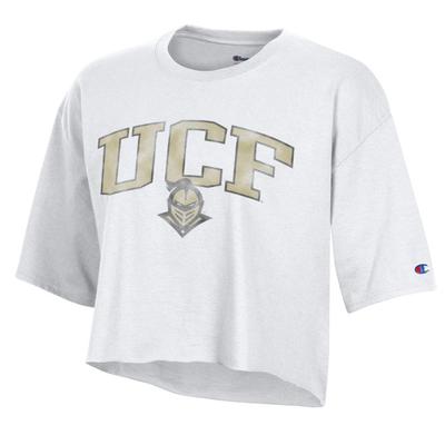 UCF Champion Women's Giant Arch Boyfriend Cropped Tee