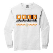  Tennessee Cfp Stadium Letters Comfort Colors Long Sleeve Tee