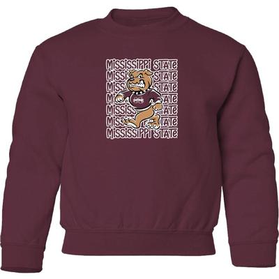 Mississippi State YOUTH Vintage Mascot Crew