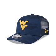  West Virginia New Era 970 Camo Mesh Stretch Snapback Cap