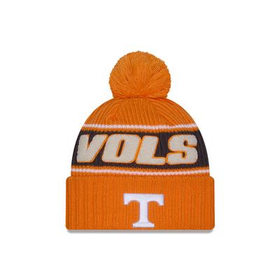 Tennessee New Era Sport Pom Knit Beanie