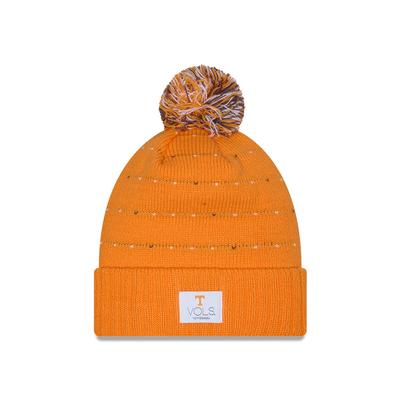 Tennessee New Era Women's Labeled Pom Knit Beanie