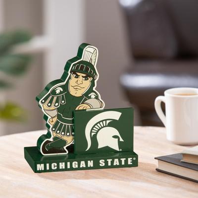 Michigan State Mascot Logo Statue