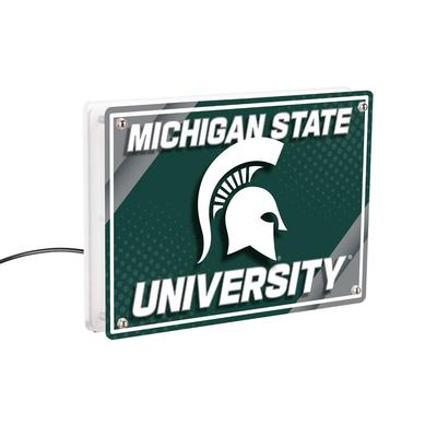 Michigan State Rectangle Desklite LED Decor