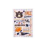  Auburn Fall Seasonal Moire Garden Flag