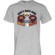  Virginia Tech Minnesota 2025 Duke's Mayo Bowl Match Up Tee