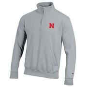  Nebraska Champion Embroidered Fleece 1/4 Zip