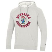  Nebraska Champion Vault Herbie Triumph Fleece Raglan Hoodie