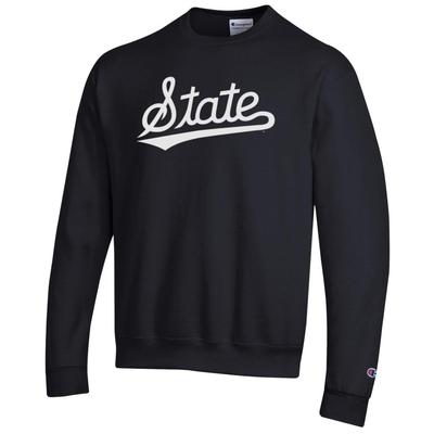 Mississippi State Champion Script Crew BLACK