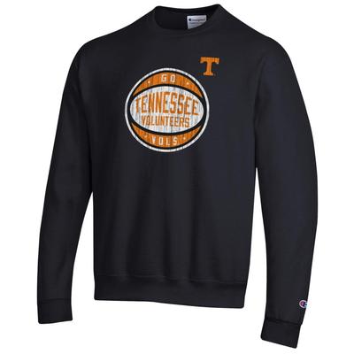 Tennessee Champion Logo Distressed Basketball Crew