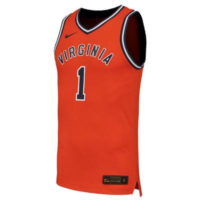 Virginia Nike #1 Throwback Replica Basketball Jersey