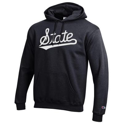 Mississippi State Champion Script Hoodie BLACK