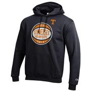  Tennessee Champion Logo Distressed Basketball Hoodie