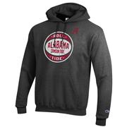  Alabama Champion Logo Distressed Basketball Hoodie