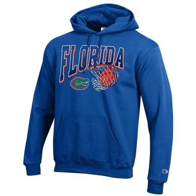 Florida Champion Wordmark Basketball Net Logo Hoodie