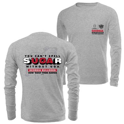 Georgia CFP Sugar Bowl 2024 Can't Spell UGA Long Sleeve Tee